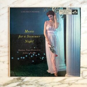 Music for a Summer Night RCA Victor Vintage LP Boston Pops Fiedler